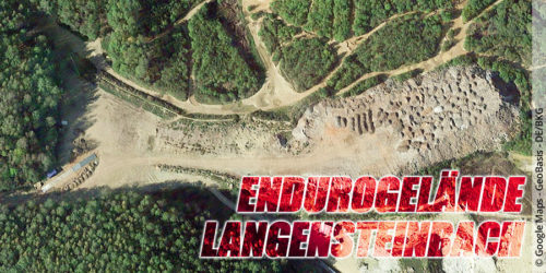 Das Enduro-Gelände Langensteinbach in Sachsen