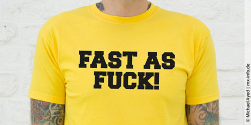 Fast as Fuck – Motocross-Shirt