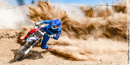Bremstechnik beim Motocross: mit korrektem Bremsverhalten schneller und sicherer fahren