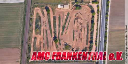 Die Motocross-Strecke des AMC Frankenthal e.V. in Rheinland-Pfalz