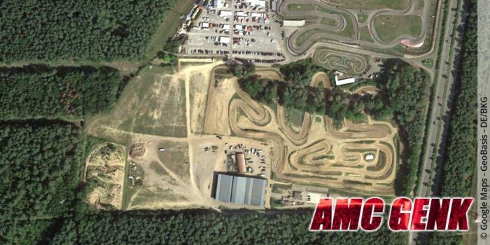 Die Motocross-Strecke des AMC Genk in Belgien
