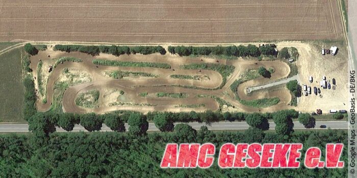Die Motocross-Strecke des AMC Geseke e.V. in Nordrhein-Westfalen