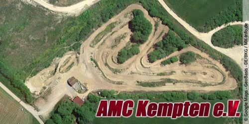 Die Motocross-Strecke des AMC Kempten e.V. in Bayern