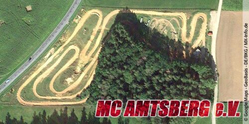 Die Motocross-Strecke des MC Amtsberg e.V. in Sachsen