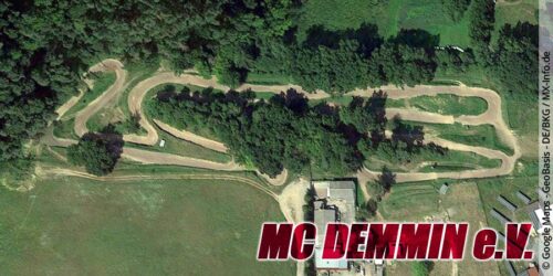 Die Motocross-Strecke des MC Demmin e.V. in Mecklenburg-Vorpommern