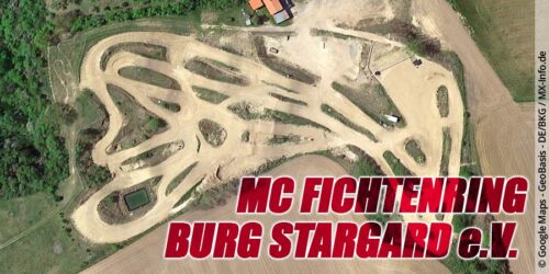 Die Motocross-Strecke des MC Fichtenring Burg Stargard e.V. in Mecklenburg-Vorpommern