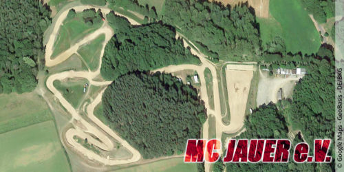 Die Motocross-Strecke des MC Jauer e.V. in Sachsen