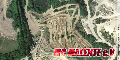 Die Motocross-Strecke des MC Malente e.V. in Schleswig-Holstein