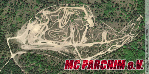 Die Motocross-Strecke des MC Parchim e.V. in Mecklenburg-Vorpommern