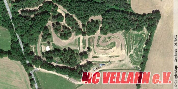 Die Motocross-Strecke des MC Vellahn e.V. in Mecklenburg-Vorpommern