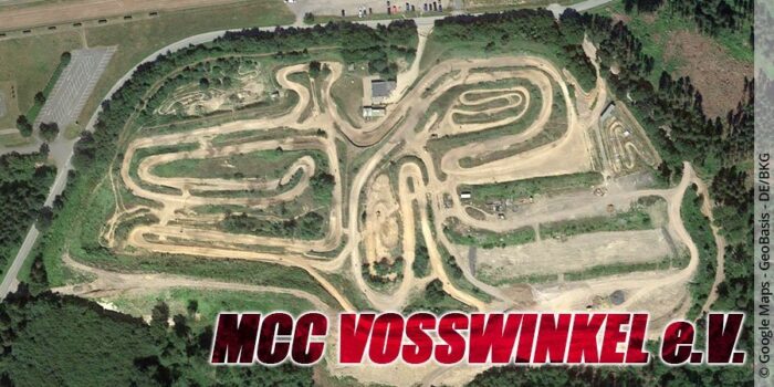 Die Motocross-Strecke des MCC Vosswinkel e.V. in Nordrhein-Westfalen