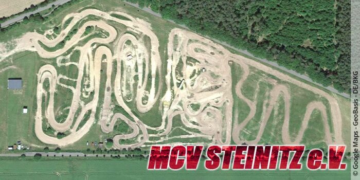 Die Motocross-Strecke des MCV Steinitz e.V. in Sachsen-Anhalt