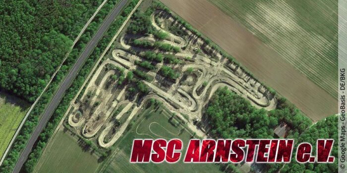Die Motocross-Strecke des MSC Arnstein e.V. in Bayern