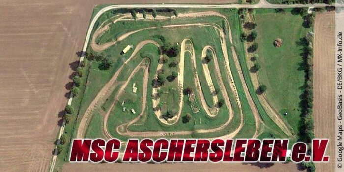 Die Motocross-Strecke des MSC Aschersleben e.V. in Sachsen-Anhalt