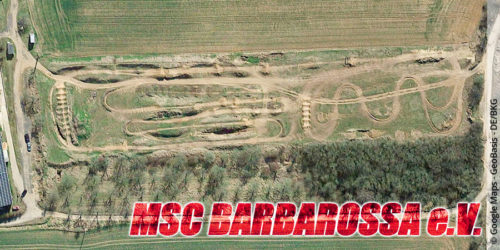 Die Motocross-Strecke des MSC Barbarossa e.V. in Thüringen