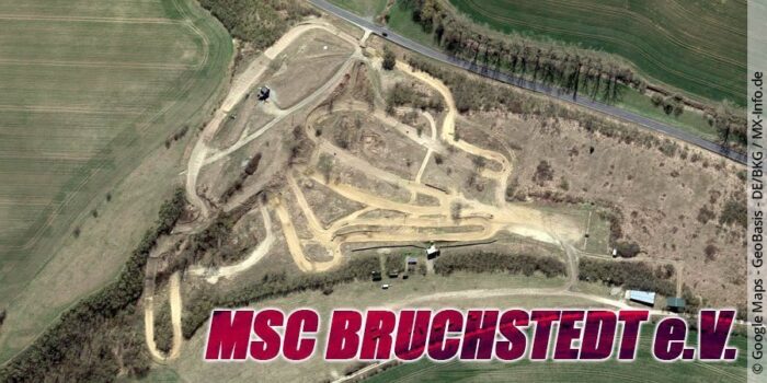 Die Motocross-Strecke des MSC Bruchstedt e.V. in Thüringen