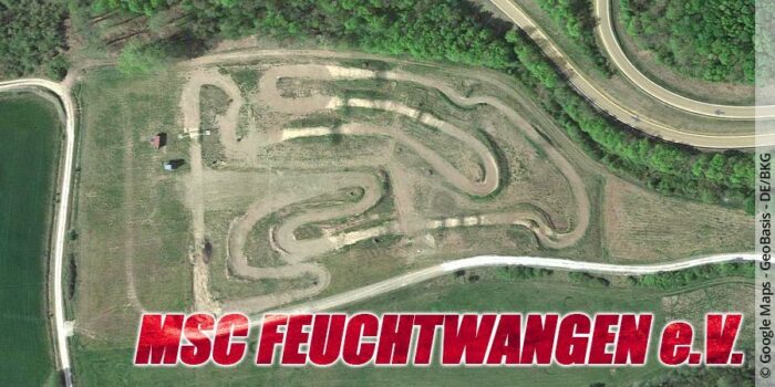 Die Motocross-Strecke des MSC Feuchtwangen e.V. in Bayern