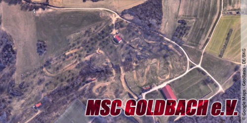 Die Motocross-Strecke des MSC Goldbach e.V. in Bayern