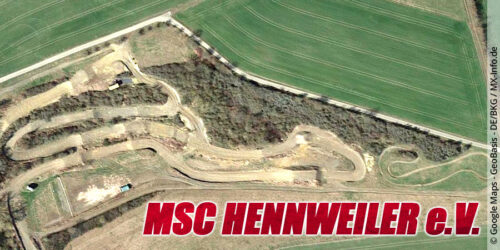 Die Motocross-Strecke des MSC Hennweiler e.V. in Rheinland-Pfalz