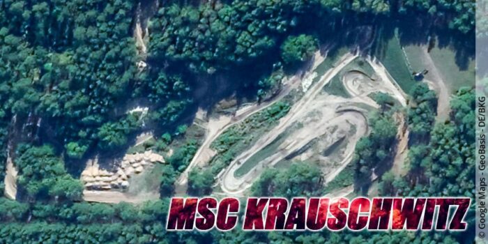 Die Motocross-Strecke des MSC Krauschwitz e.V. in Sachsen