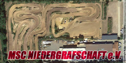 Die Motocross-Strecke des MSC Niedergrafschaft e.V. in Niedersachsen