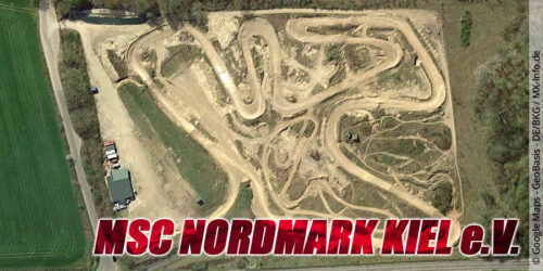 Die Motocross-Strecke des MSC Nordmark Kiel e.V. in Schleswig-Holstein