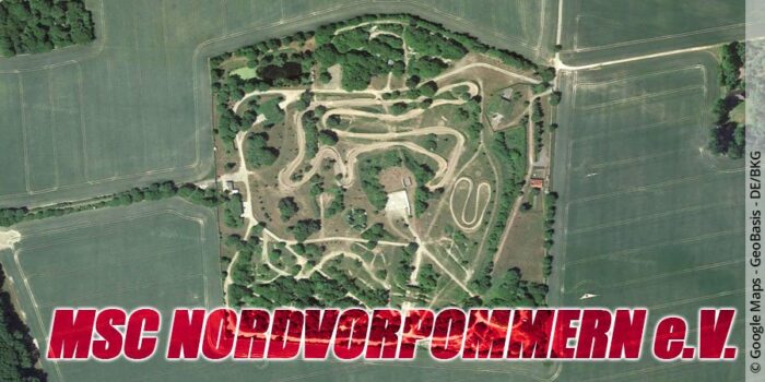 Die Motocross-Strecke des MSC Nordvorpommern e.V. in Mecklenburg-Vorpommern