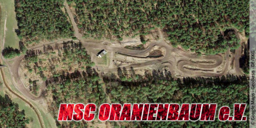 Die Motocross-Strecke des MSC Oranienbaum e.V. in Sachsen-Anhalt