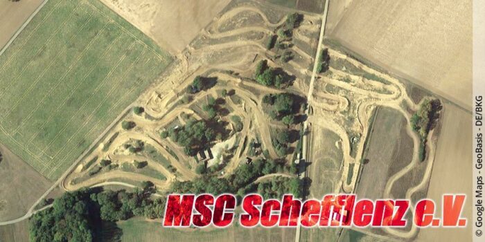 Die Motocross-Strecke des MSC Schefflenz e.V. in Baden-Württemberg