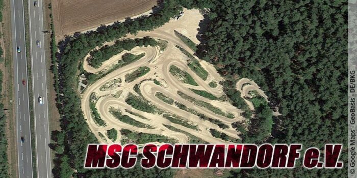 Die Motocross-Strecke des MSC Schwandorf e.V. in Bayern