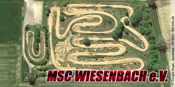 Die Motocross-Strecke des MSC Wiesenbach e.V. in Bayern