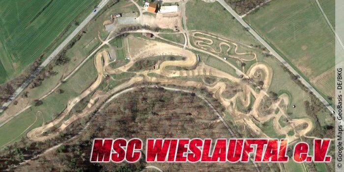 Die Motocross-Strecke des MSC Wieslauftal e.V. in Baden-Württemberg