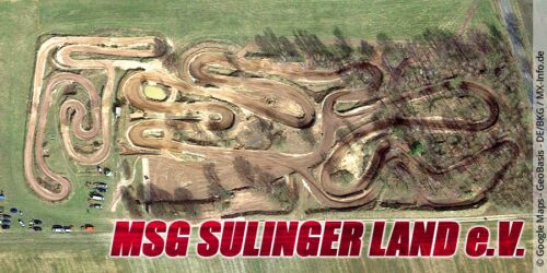 Die Motocross-Strecke des MSG Sulinger Land e.V. in Niedersachsen