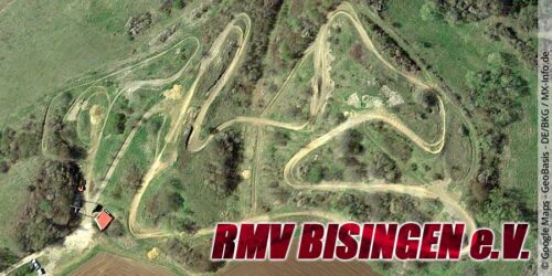 Die Motocross-Strecke des RMV Bisingen e.V. in Baden-Württemberg